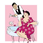 Single allein im Restaurant (Copyright: vanda, Fotolia.com)