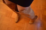 Mode immer noch nichts für Mollige oder „WOW, ich trage Overknees“ (Copyright: Duo Boots, Foto: Astrid Listner)