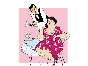 Single allein im Restaurant (Copyright: vanda, Fotolia.com)